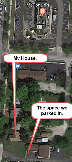 The scene of the "crime."